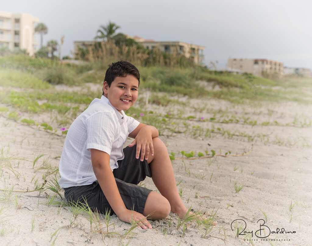 Kenney Family Portrait by Ray Baldino of Baldino Studios in Cocoa Beach