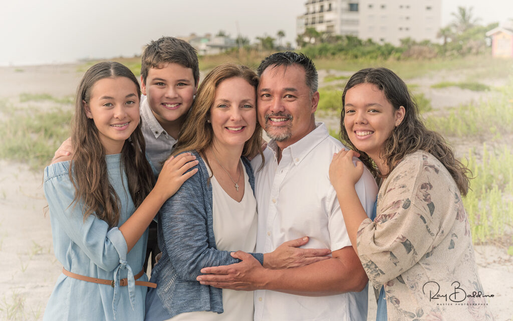 Kenney Family Portrait by Ray Baldino of Baldino Studios in Cocoa Beach